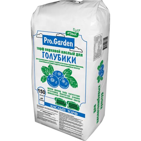Торф для голубики Pro Garden 150 л. ВЕЛТОРФ